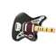 Fender Vintera II 70s Jaguar Maple Fingerboard Black (Ex-Demo) #MX23146431 Front View