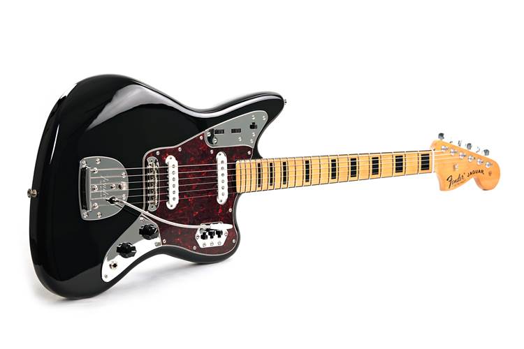 Fender Vintera II 70s Jaguar Maple Fingerboard Black (Ex-Demo) #MX24049402 Fender Vintera II 70s Jaguar Maple Fingerboard Black (Ex-Demo) #MX24049402