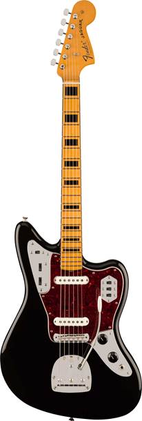 Fender Vintera II 70s Jaguar Maple Fingerboard Black