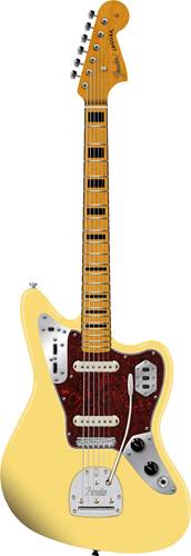 Fender Vintera II 70s Jaguar Maple Fingerboard Vintage White Fender Vintera II 70s Jaguar Maple Fingerboard Vintage White