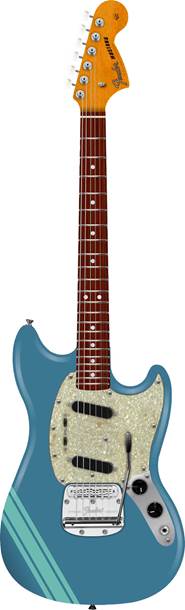 Fender Vintera II 70s Mustang Rosewood Fingerboard Competition Burgundy