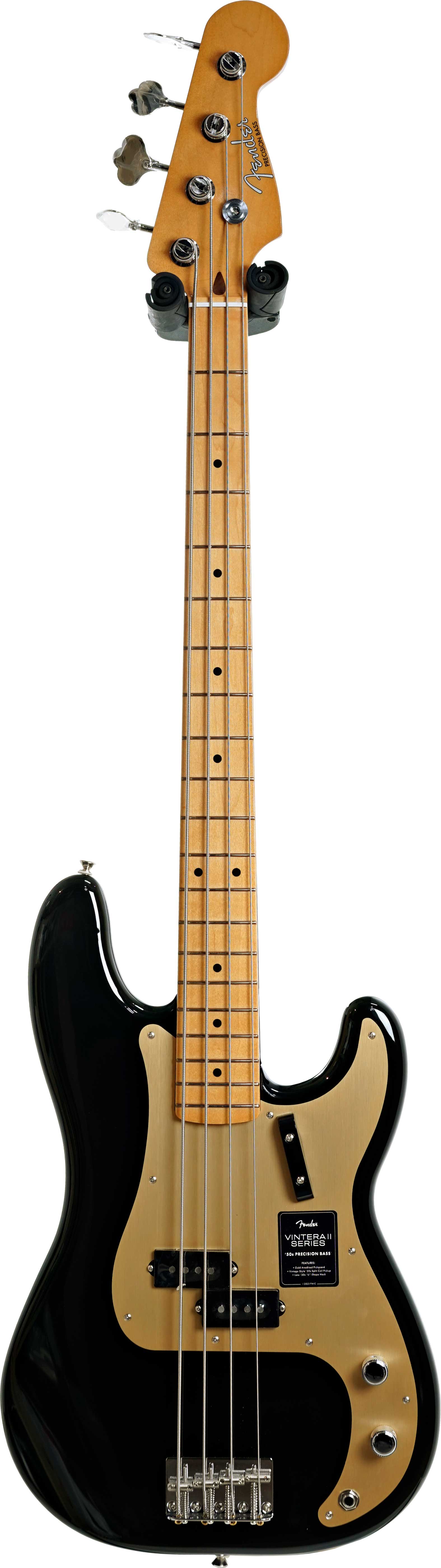 Fender Vintera II 50s Precision Bass Maple Fingerboard Black (Ex