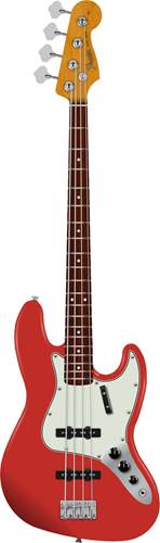 Fender Vintera II 60s Jazz Bass Rosewood Fingerboard Fiesta Red