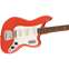 Fender Vintera II 60s Bass VI Rosewood Fingerboard Fiesta Red Front View
