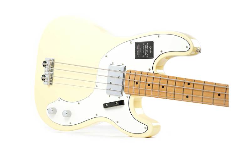 Fender Vintera II 70s Telecaster Bass Maple Fingerboard Vintage White (Ex-Demo) #MX23117923 Fender Vintera II 70s Telecaster Bass Maple Fingerboard Vintage White (Ex-Demo) #MX23117923