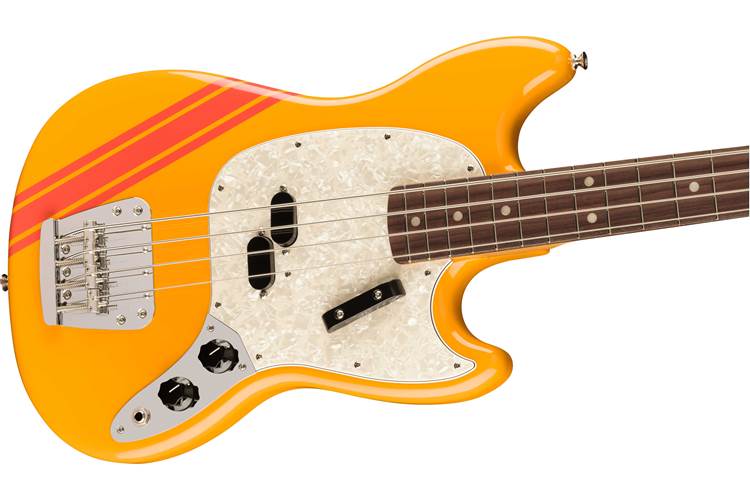 Fender Vintera II 70s Mustang Short Scale Bass Rosewood Fingerboard Competition Orange Fender Vintera II 70s Mustang Short Scale Bass Rosewood Fingerboard Competition Orange