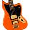 Fender Limited Edition Mike Kerr Jaguar Bass Rosewood Fingerboard Tiger's Blood Orange Front View