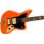 Fender Limited Edition Mike Kerr Jaguar Bass Rosewood Fingerboard Tiger's Blood Orange Front View