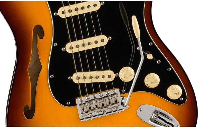 Fender Limited Edition Suona Stratocaster Thinline Violin Burst Fender Limited Edition Suona Stratocaster Thinline Violin Burst