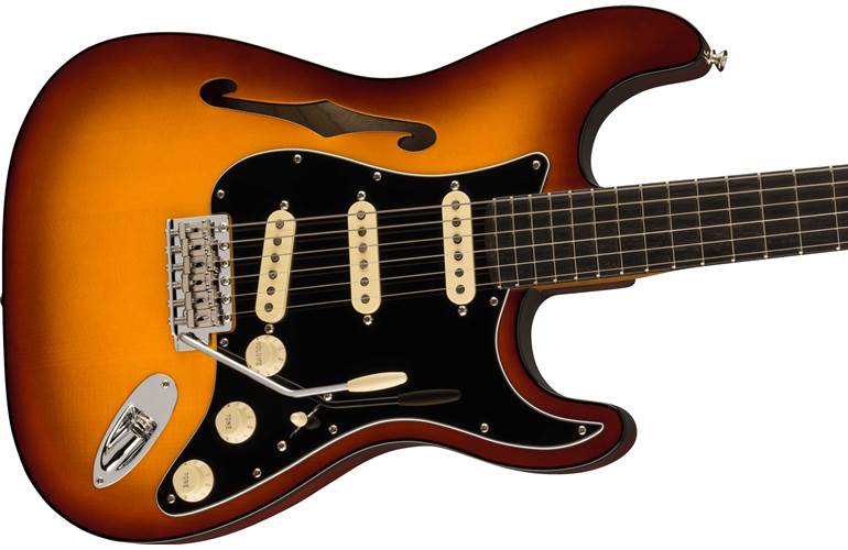 Fender Limited Edition Suona Stratocaster Thinline Violin Burst Fender Limited Edition Suona Stratocaster Thinline Violin Burst
