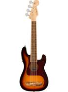 Fender Fullerton Precision Bass Ukulele 3 Color Sunburst