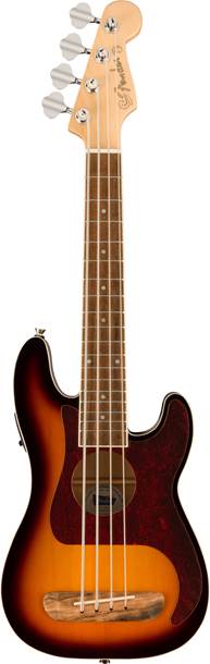 Fender Fullerton Precision Bass Ukulele 3 Color Sunburst