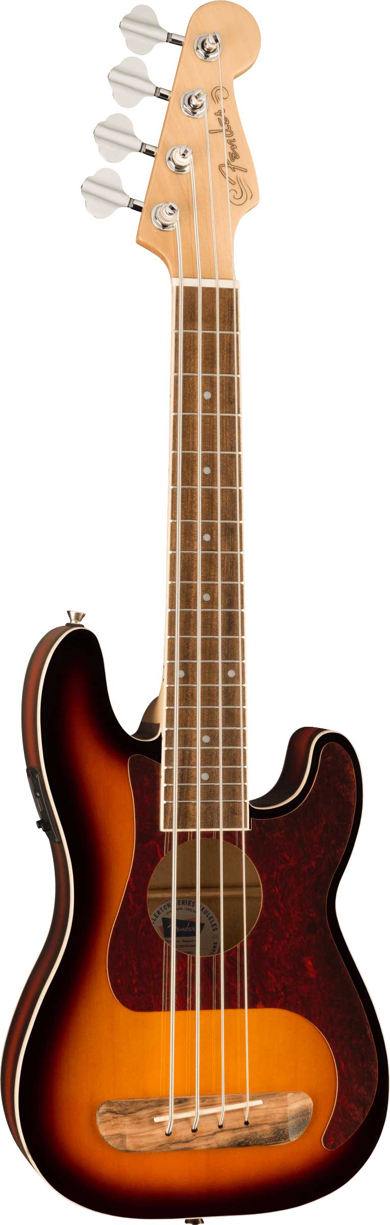 Fender Fullerton Precision Bass Ukulele 3 Color Sunburst