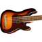 Fender Fullerton Precision Bass Ukulele 3 Color Sunburst Front View