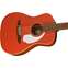 Fender Malibu Player Walnut Fingerboard Fiesta Red Front View