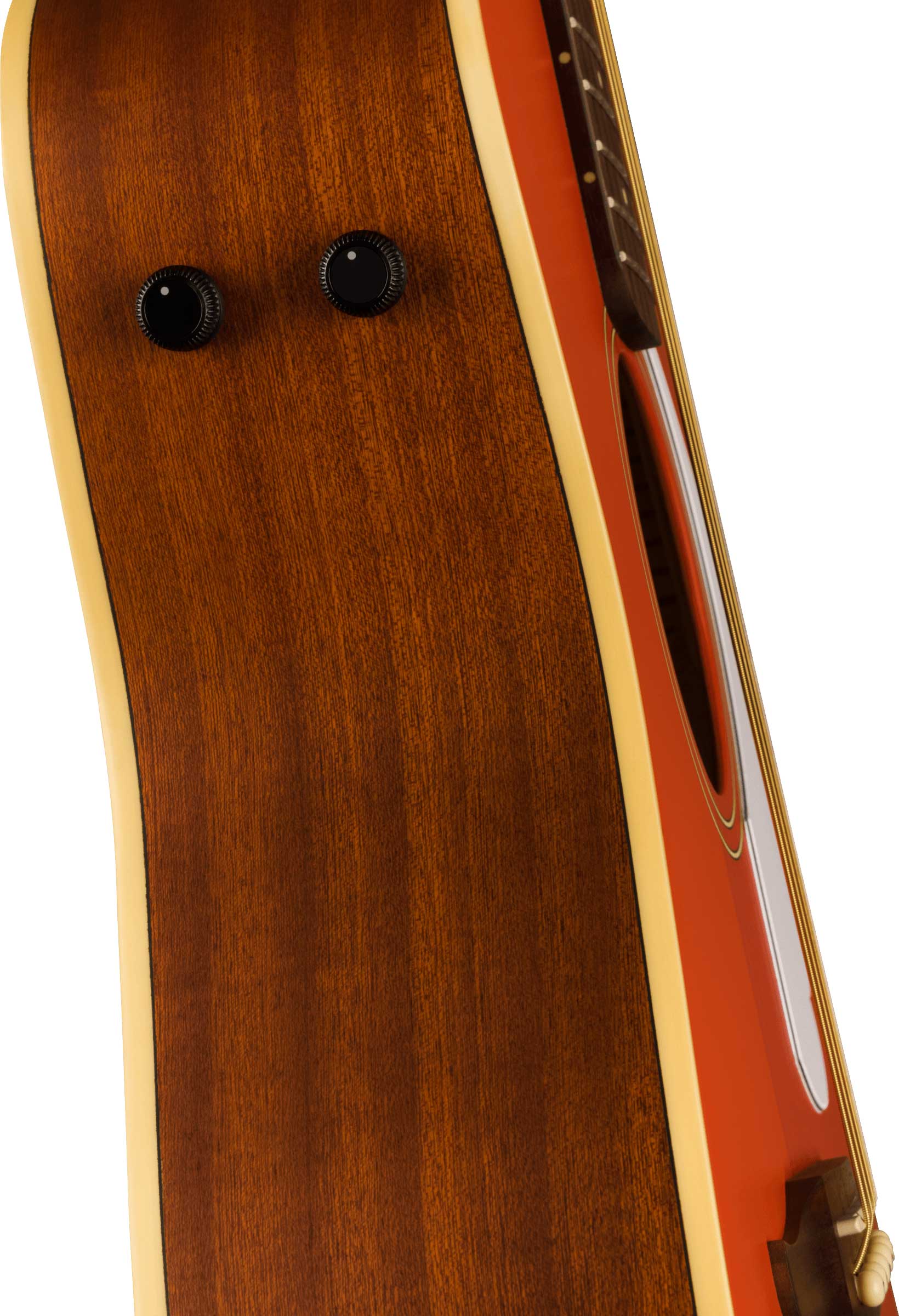 Fender Malibu Player Walnut Fingerboard Fiesta Red