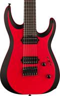 Jackson Pro Plus Dinky Modern MDK7 HT Red with Black Bevels