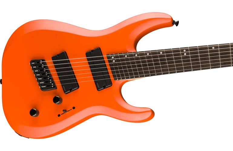 Jackson Pro Plus Dinky MDK HT7 Multi-Scale Satin Orange Crush Jackson Pro Plus Dinky MDK HT7 Multi-Scale Satin Orange Crush