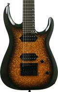 Jackson Pro Plus Dinky MDK Evertune 7 Gold Sparkle (Ex-Demo) #KWJ2401454