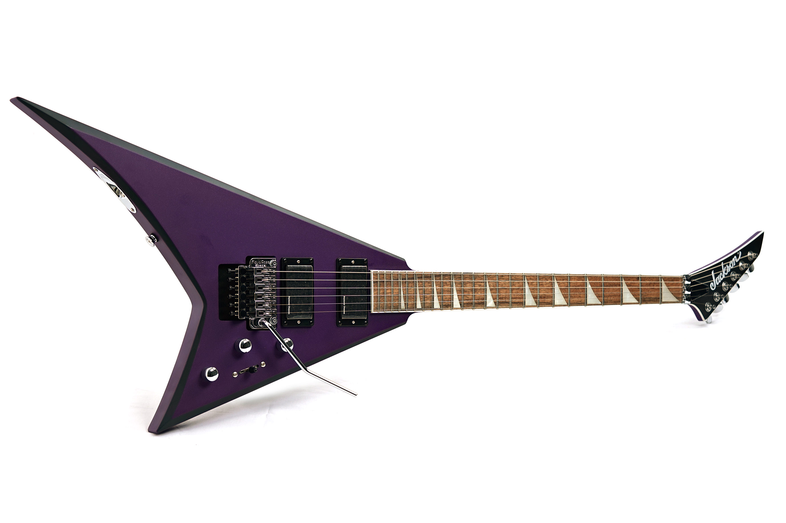 Jackson X Series Rhoads RRX24 Laurel Fingerboard Purple Metallic with Black Bevels (Ex-Demo) #ICJ2502175