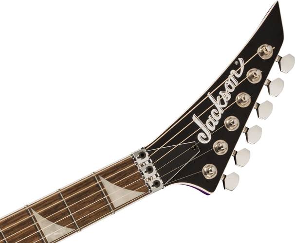 Jackson X Series Rhoads RRX24 Laurel Fingerboard Purple Metallic with Black Bevels Jackson X Series Rhoads RRX24 Laurel Fingerboard Purple Metallic with Black Bevels