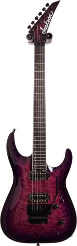 Jackson Pro Plus Dinky DKAQ Transparent Purple Burst (Ex-Demo) #CYJ2301822 Jackson Pro Plus Dinky DKAQ Transparent Purple Burst (Ex-Demo) #CYJ2301822