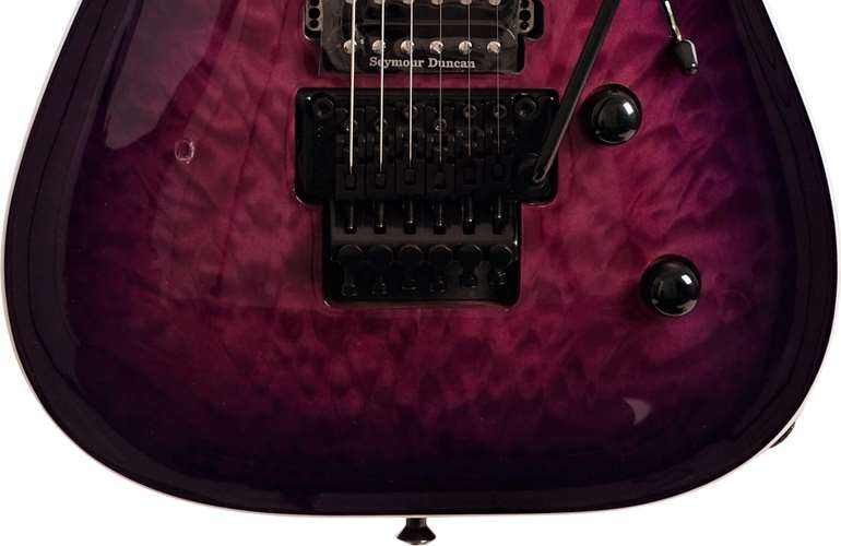 Jackson Pro Plus Dinky DKAQ Transparent Purple Burst (Ex-Demo) #CYJ2301822 Jackson Pro Plus Dinky DKAQ Transparent Purple Burst (Ex-Demo) #CYJ2301822