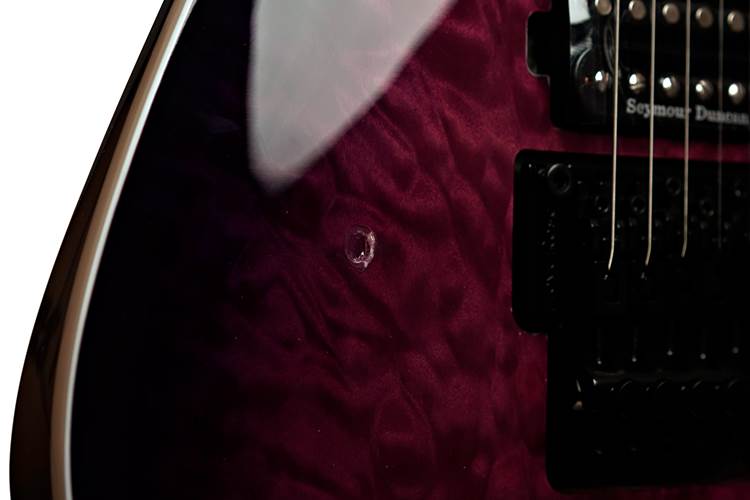 Jackson Pro Plus Dinky DKAQ Transparent Purple Burst (Ex-Demo) #CYJ2301822 Jackson Pro Plus Dinky DKAQ Transparent Purple Burst (Ex-Demo) #CYJ2301822