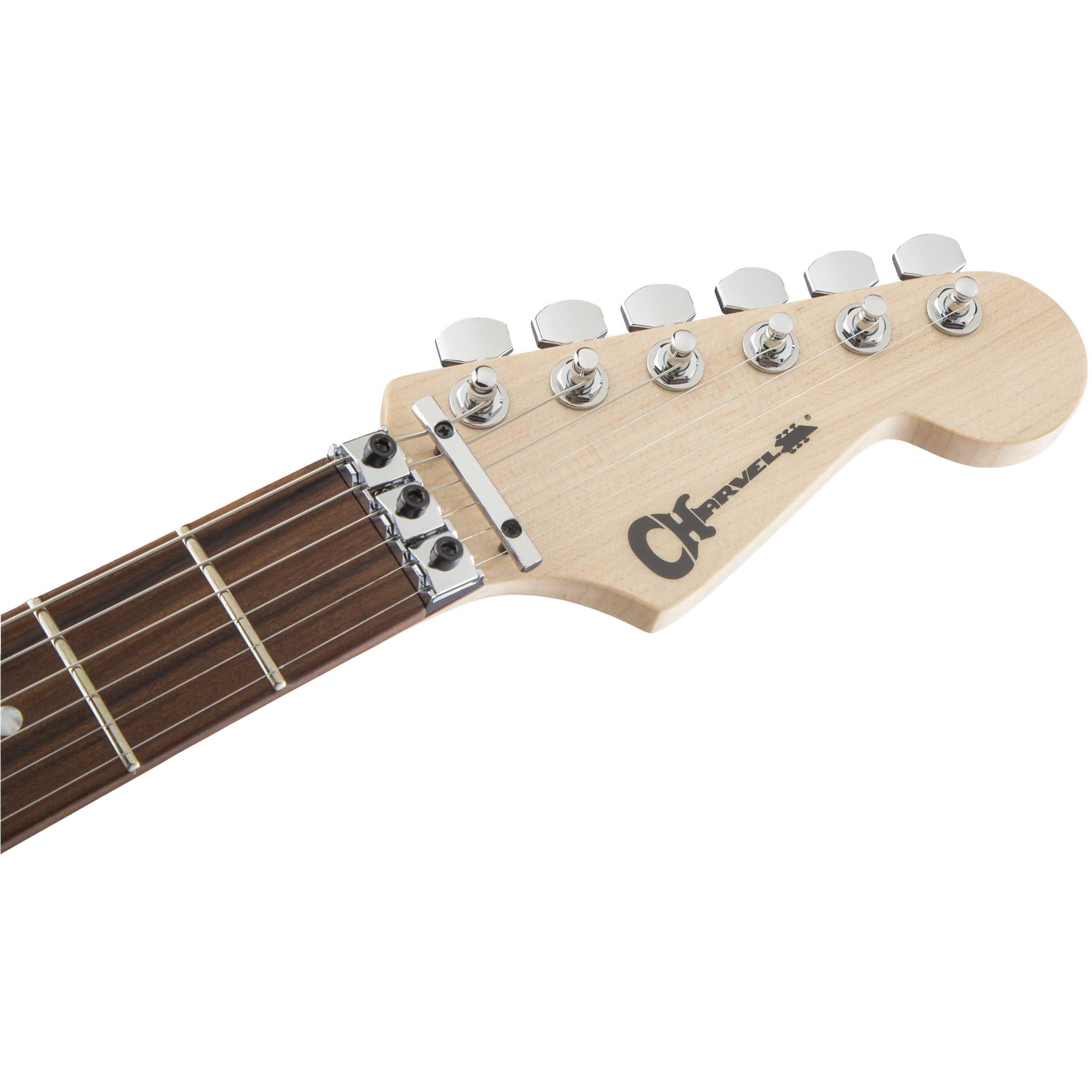 Charvel MJ San Dimas Style 1 HSH FR PF QM Pau Ferro Fingerboard Midnight Glow