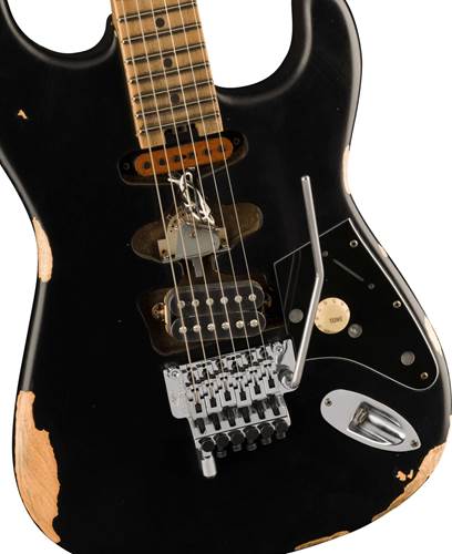 EVH Frankenstein Relic Series Maple Fingerboard Black EVH Frankenstein Relic Series Maple Fingerboard Black