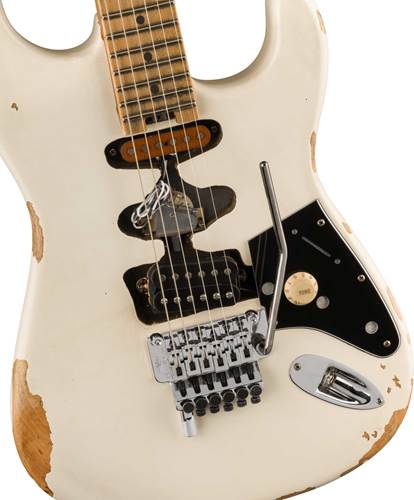 EVH Frankenstein Relic Series Maple Fingerboard White EVH Frankenstein Relic Series Maple Fingerboard White