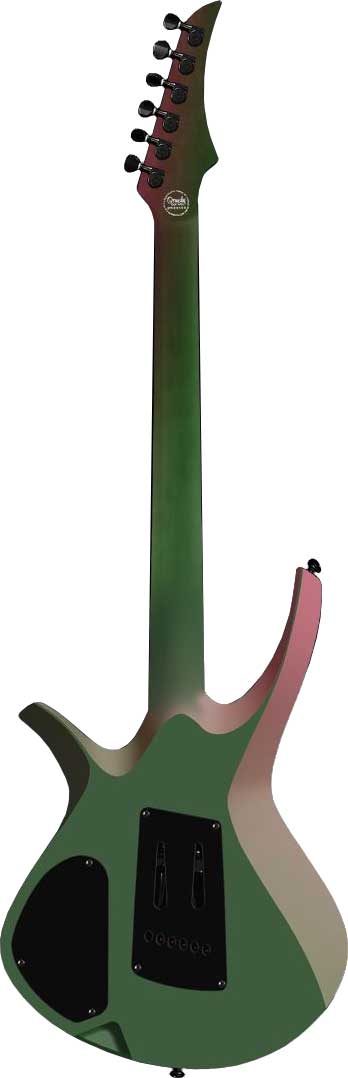 Ormsby Gyro 6 Green/Red Chameleon (Run 20) | guitarguitar