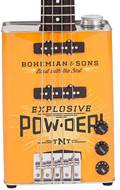 Bohemian Guitars Oil Can Explosive Powder TNT Electric Bass