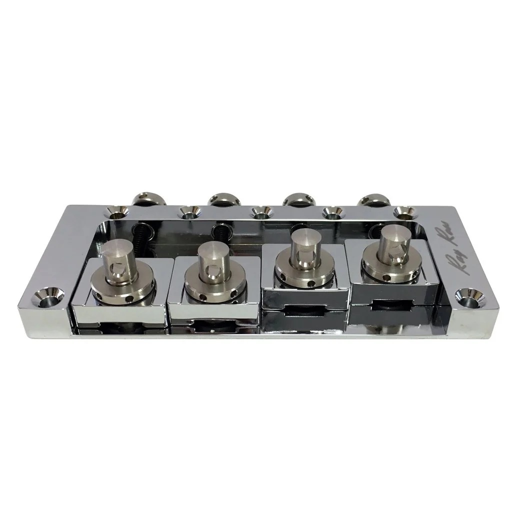 Floyd Rose FRRB4G Ray Ross Saddle-Less 4-String Bass Bridge Gold