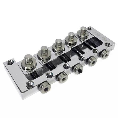 Floyd Rose Ray Ross Saddle-Less 5-String Bass Bridge 17mm Chrome Floyd Rose Ray Ross Saddle-Less 5-String Bass Bridge 17mm Chrome