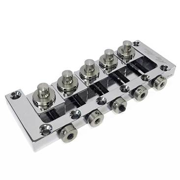Floyd Rose Ray Ross Saddle-Less 5-String Bass Bridge 17mm Chrome