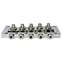 Floyd Rose Ray Ross Saddle-Less 5-String Bass Bridge 17mm Chrome Front View
