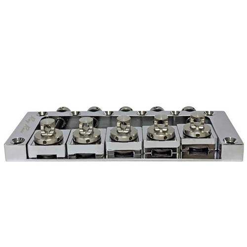 Floyd Rose Ray Ross Saddle-Less 5-String Bass Bridge 17mm Chrome Floyd Rose Ray Ross Saddle-Less 5-String Bass Bridge 17mm Chrome