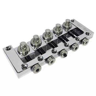 Floyd Rose FRRB519C Ray Ross Saddle-Less 5-String Bass Bridge 19mm Chrome
