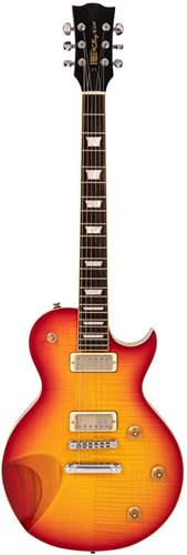 Fret King Eclat Custom Guitar Flamed Cherry Sunburst