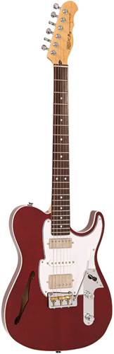 Fret King FKV22TR Country Squire Semitone Deluxe Thru Red Fret King FKV22TR Country Squire Semitone Deluxe Thru Red