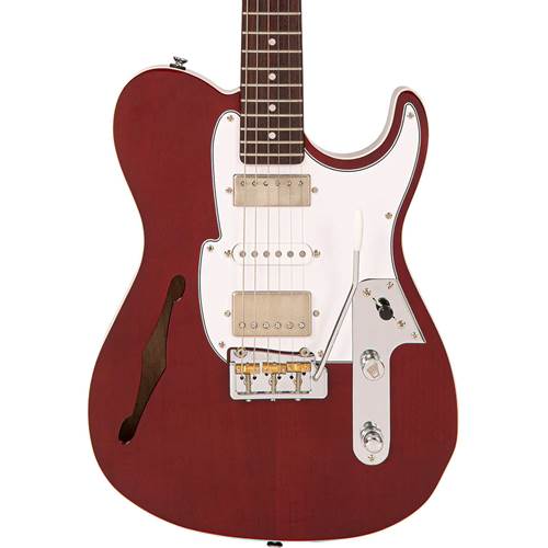 Fret King FKV22TR Country Squire Semitone Deluxe Thru Red Fret King FKV22TR Country Squire Semitone Deluxe Thru Red