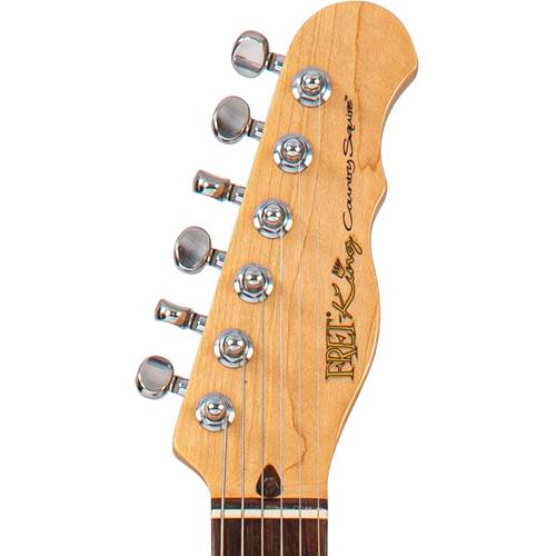 Fret King FKV22TR Country Squire Semitone Deluxe Thru Red Fret King FKV22TR Country Squire Semitone Deluxe Thru Red