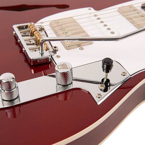 Fret King FKV22TR Country Squire Semitone Deluxe Thru Red Fret King FKV22TR Country Squire Semitone Deluxe Thru Red