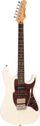 Fret King Corona Custom Guitar Vintage White