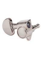 Grover 102N Original Rotomatics Machine Heads 3+3 Set Nickel