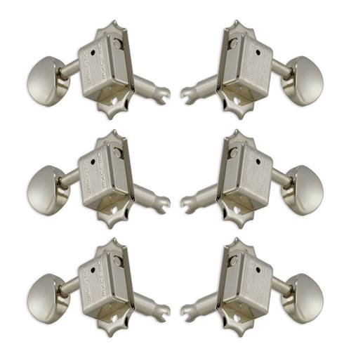 Grover 133N Vintage Deluxe Nickel Machine Heads Grover 133N Vintage Deluxe Nickel Machine Heads