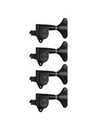 Grover 144BC4 4 In Line Bass Black Machine Heads