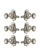 Grover 533 Vintage Locking Keystone Machine Head 3+3 Nickel