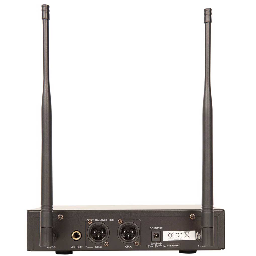 KAM UHF Multi Channel Professional Wireless Mircophone System